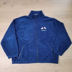 Gettysburg Civil War Ultraclub Collection‎ Fleece Jacket Full Zip Large